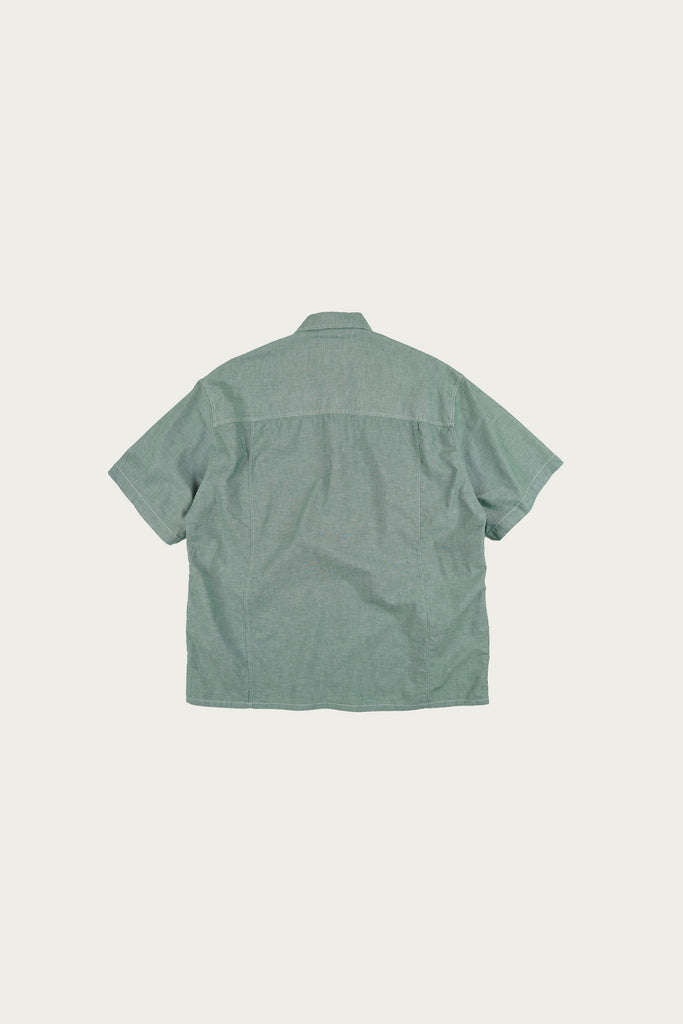 frizmworks cigarette pocket chambray shirt in Indigo Crafted from 100% lightweight cotton chambray FrizmWORKS Cigarette Pocket Chambray Shirt