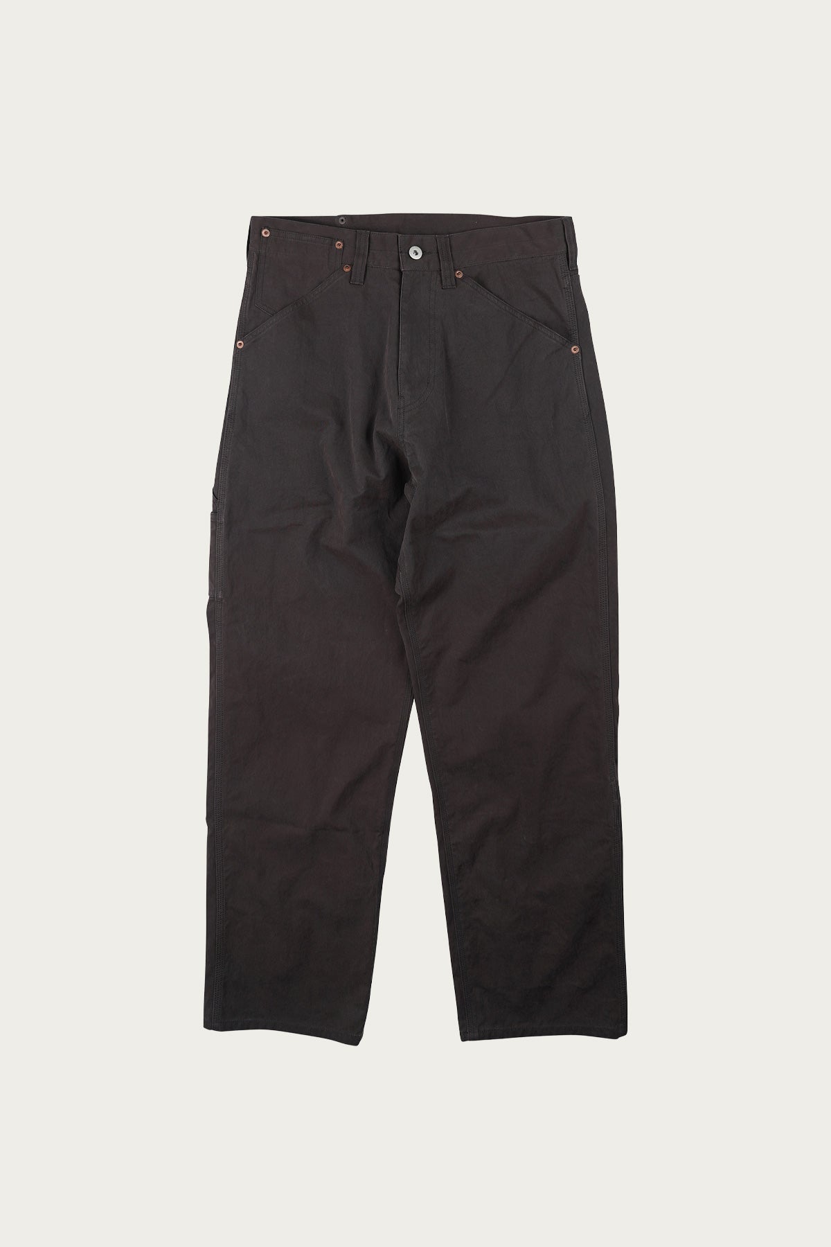 kaval カヴァル／Simple work pants (Dragon's Frizmworks CN Essential Work Pants | Charcoal | Canoe Club