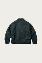 FrizmWORKS - Destroyed Cowhide Leather Jacket - Washed Olive - Canoe Club