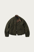 FrizmWORKS - Fluffy Wool Harrington Jacket - Seaweed - Canoe Club