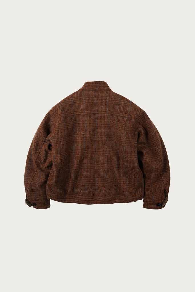 FrizmWORKS - Fluffy Wool Harrington Jacket - Maple - Canoe Club