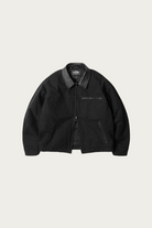 FrizmWORKS - Heavy Canvas Destroyed Work Jacket - Black - Canoe Club