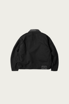 FrizmWORKS - Heavy Canvas Destroyed Work Jacket - Black - Canoe Club