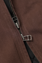 FrizmWORKS - Heavy Canvas Destroyed Work Jacket - Brown - Canoe Club