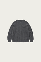 FrizmWORKS - Heavy Wool Round Cardigan - Dark Gray - Canoe Club