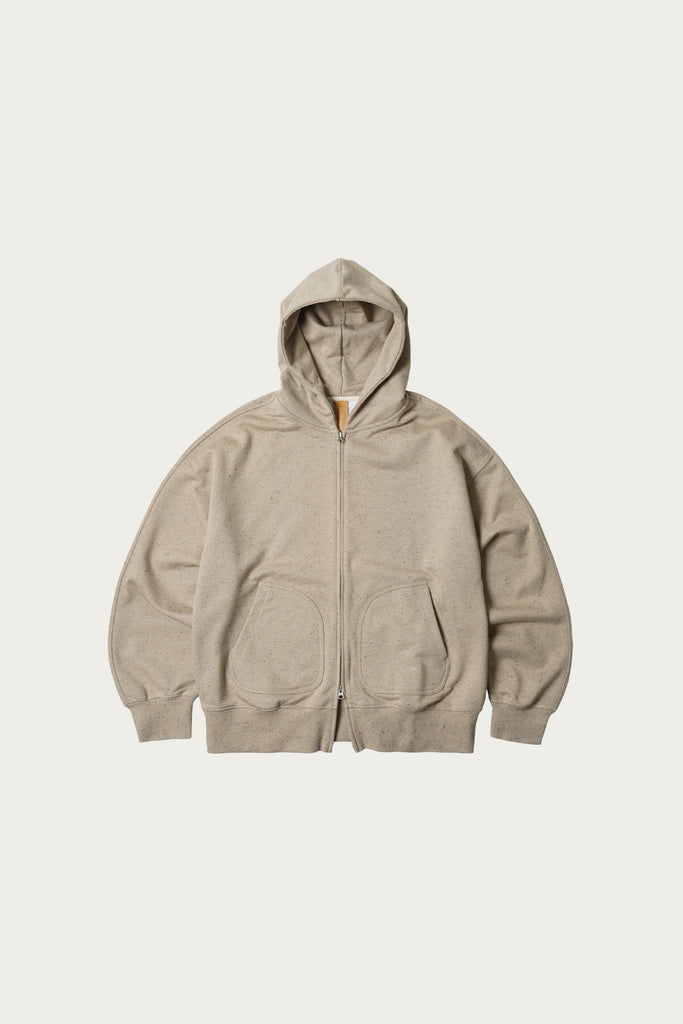 FrizmWORKS - OG Bocaci Heavyweight Hood Zipup Parka - Beige - Canoe Club