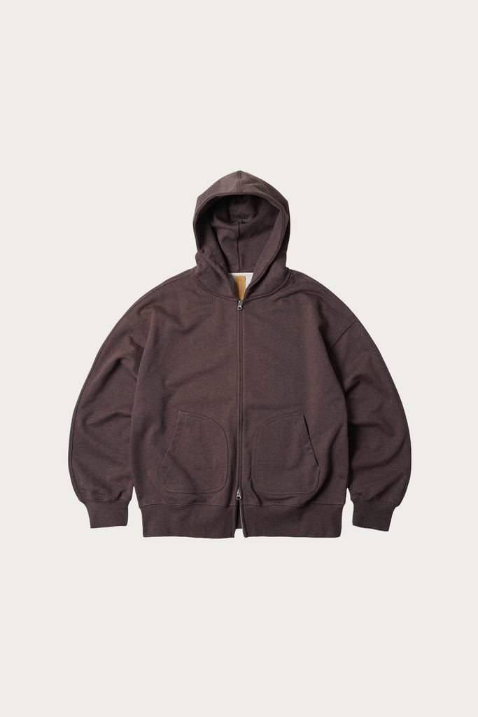 FrizmWORKS - OG Bocaci Heavyweight Hood Zipup Parka - Cocoa - Canoe Club
