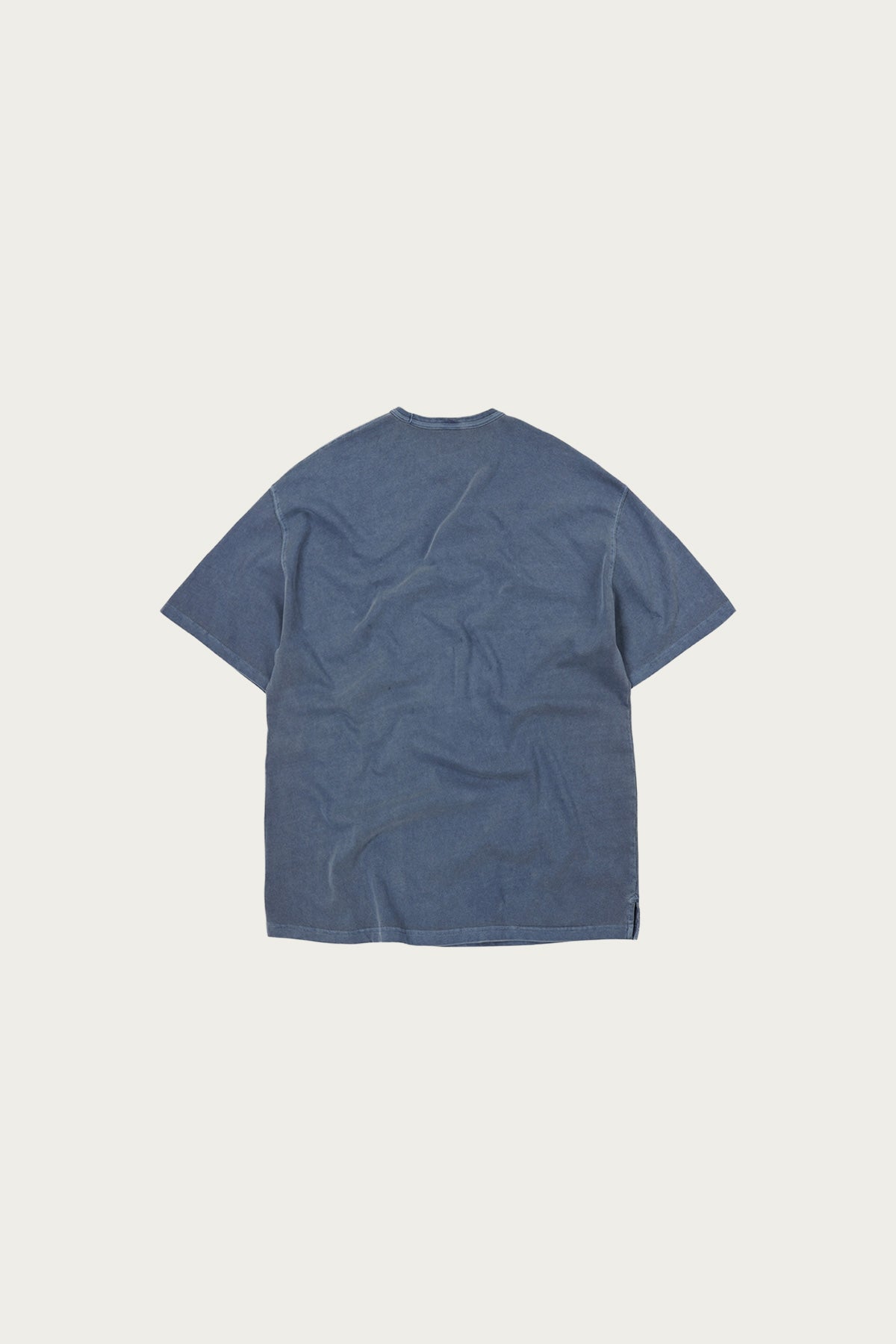 FrizmWORKS - OG Pigment Dye Half Tee - Blue - Canoe Club
