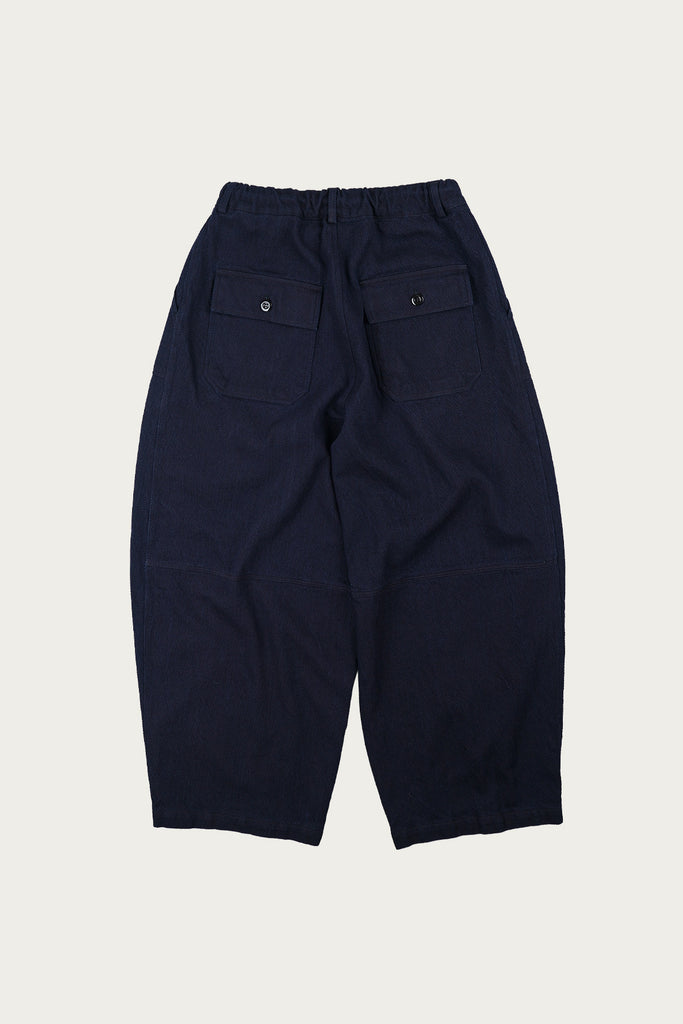 Frizmworks Sashiko Denim Balloon Pants | Indigo | Canoe Club