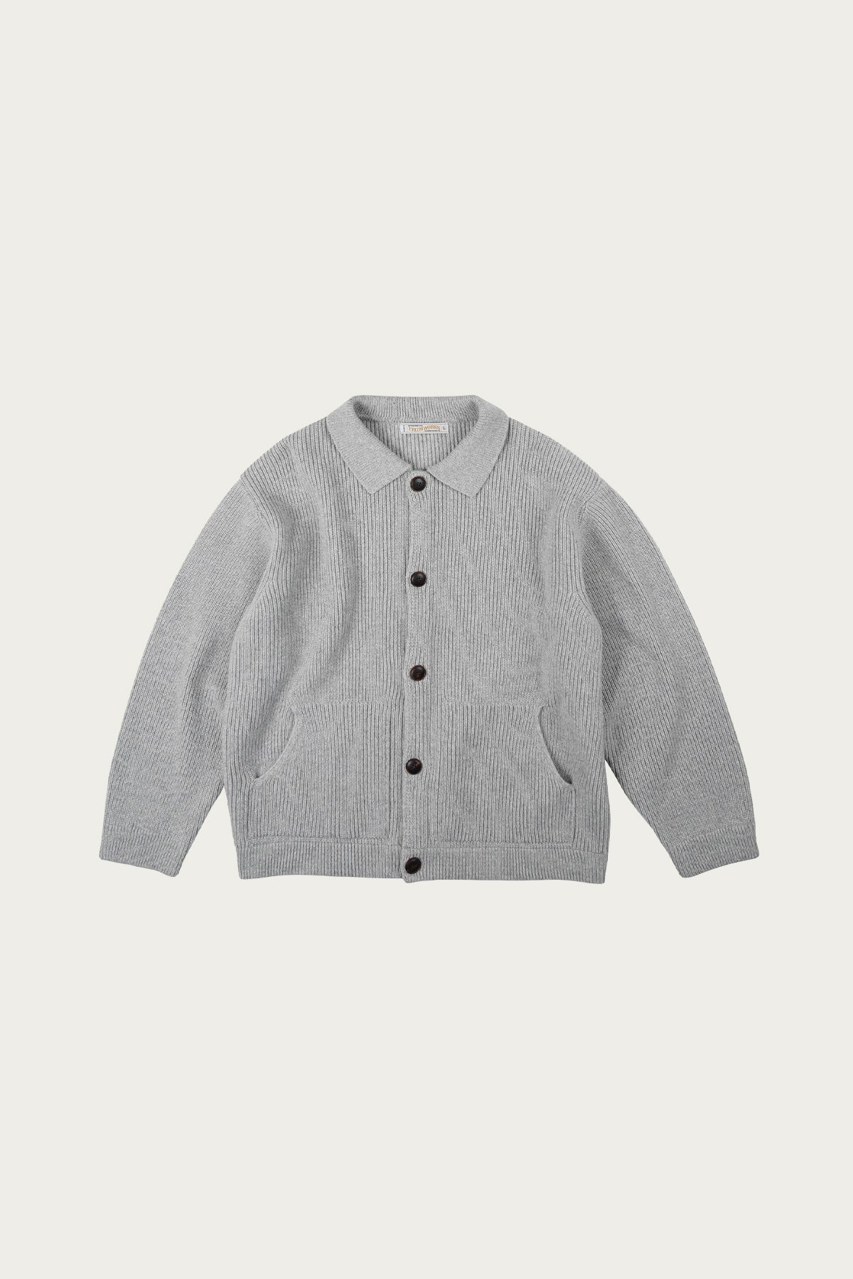 fluss shakou cardigan gray FLUSS 25aw shakou cardigan【公式