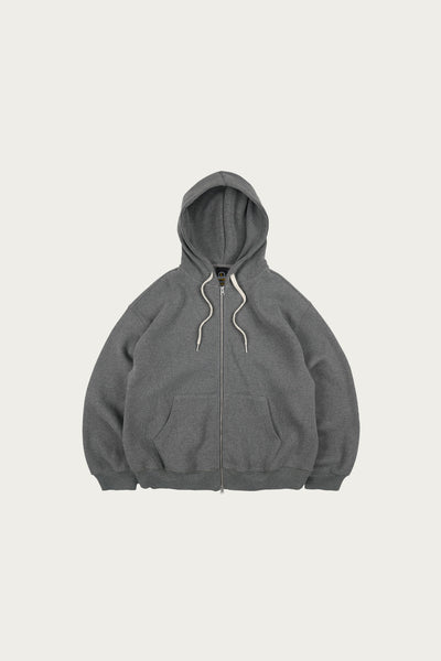 Frizmworks Waffle Hood Zip Up Parka | Grey | Canoe Club
