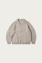FrizmWORKS - Heavy Cowichan Zipup Cardigan - Oatmeal - Canoe Club