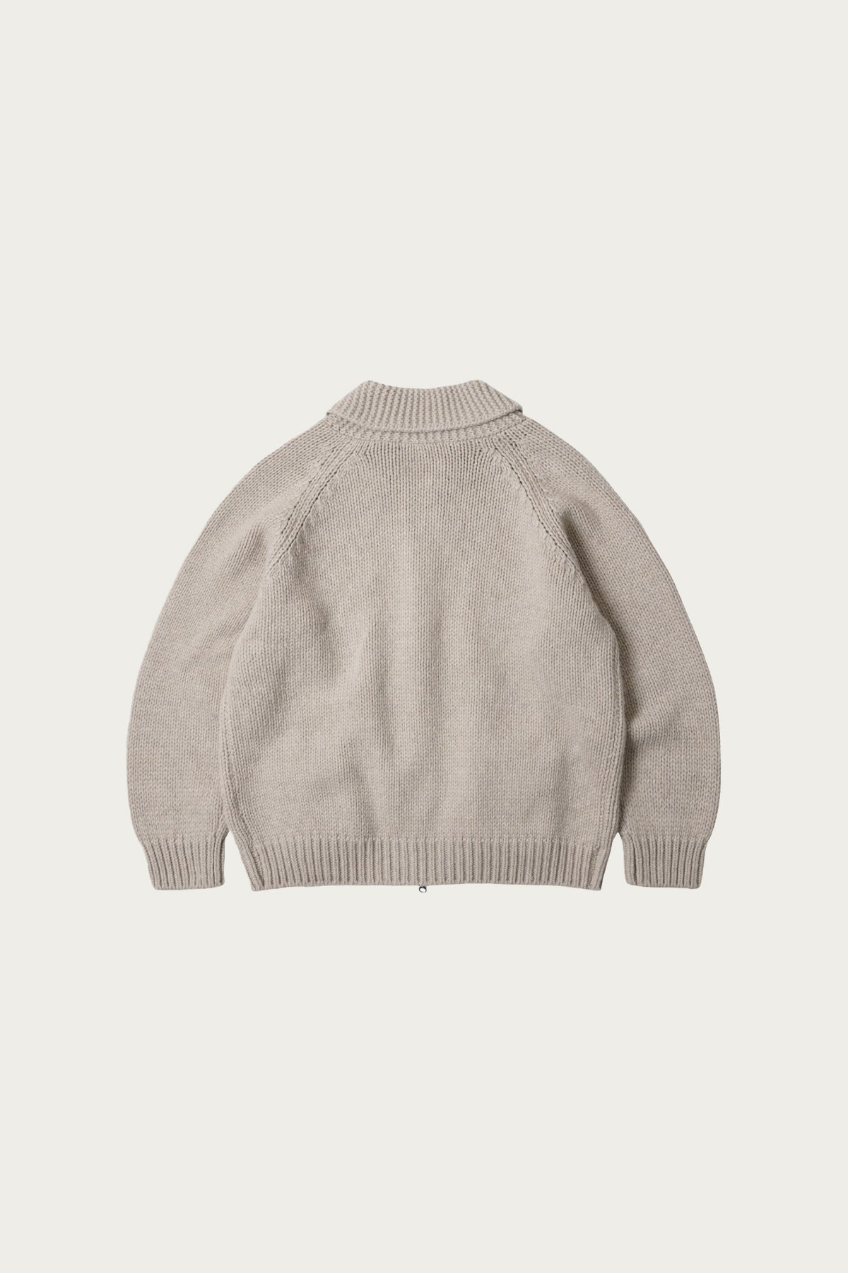 FrizmWORKS - Heavy Cowichan Zipup Cardigan - Oatmeal - Canoe Club