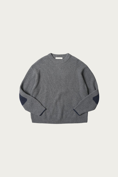 【美品】ATTACHMENT PE KNIT CREWNECK PULLOVER 美品】ATTACHMENT PE KNIT CREWNECK PULLOVER