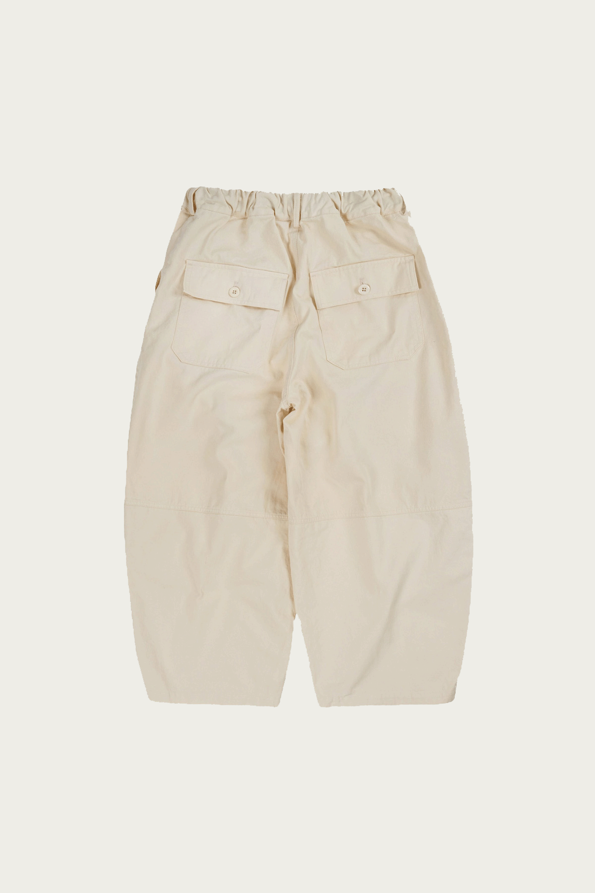 FrizmWORKS - Twill Balloon Pants - Ivory - Canoe Club