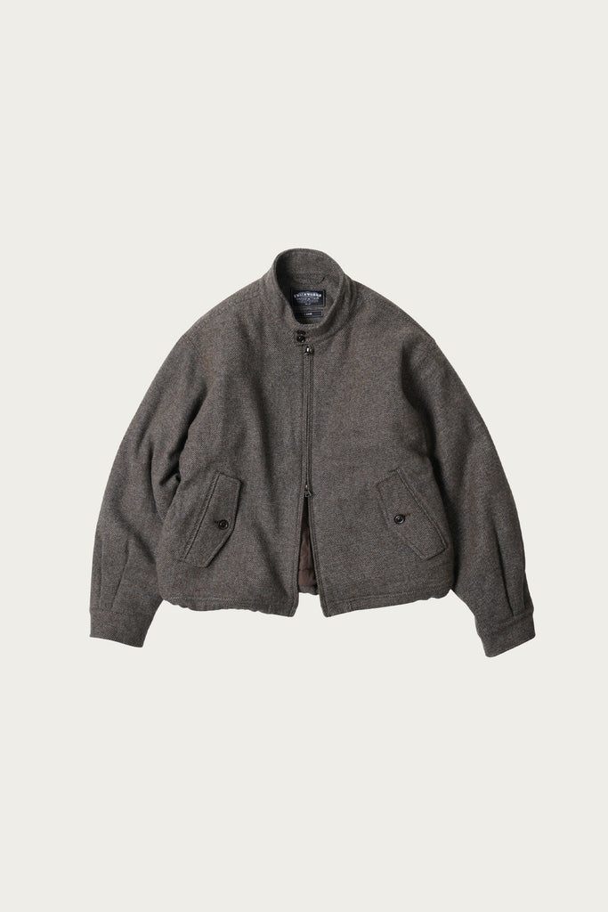 FrizmWORKS - Wool Harrington Jacket - Gray - Canoe Club