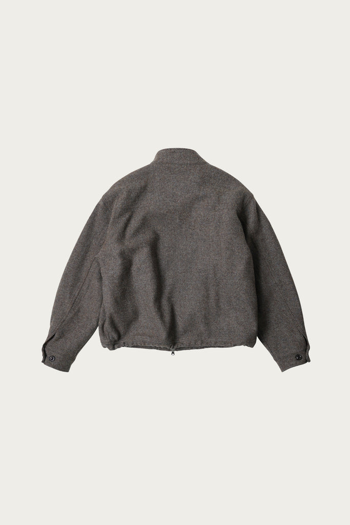 FrizmWORKS - Wool Harrington Jacket - Gray - Canoe Club
