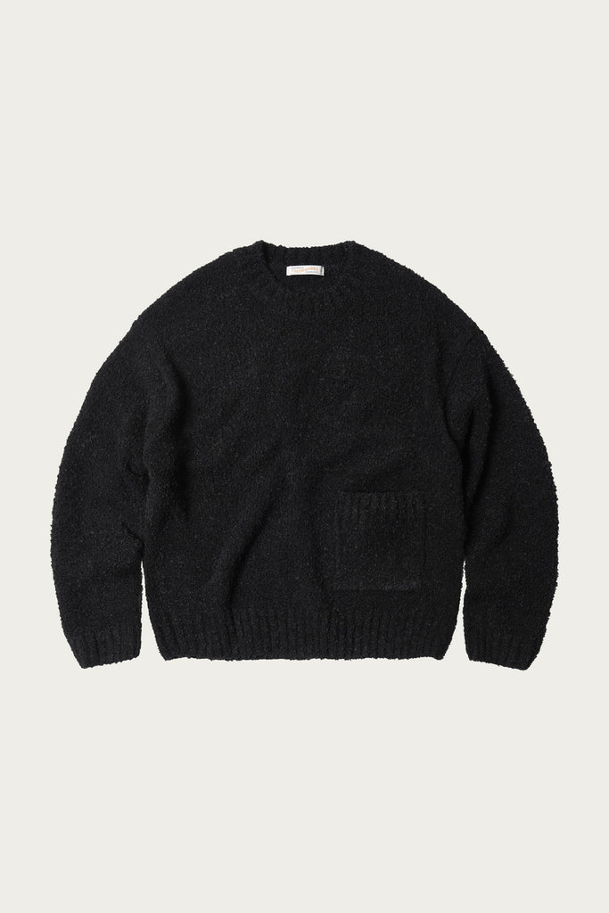 FrizmWORKS - Alpaca Boucle Knit - Black - Canoe Club