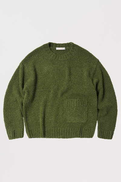 正規品! ＜H＞ ALPACA NYLON BOUCLE KNIT PULLOVER ニット/セーター