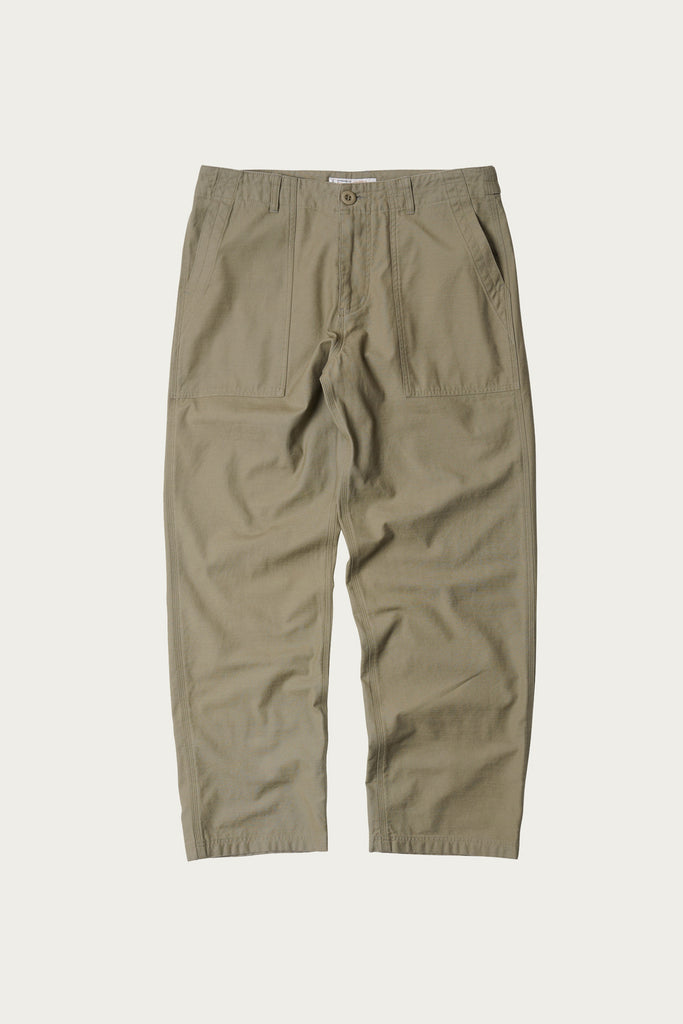 FrizmWORKS - Back Satin Fatigue Pants - Khaki Beige - Canoe Club