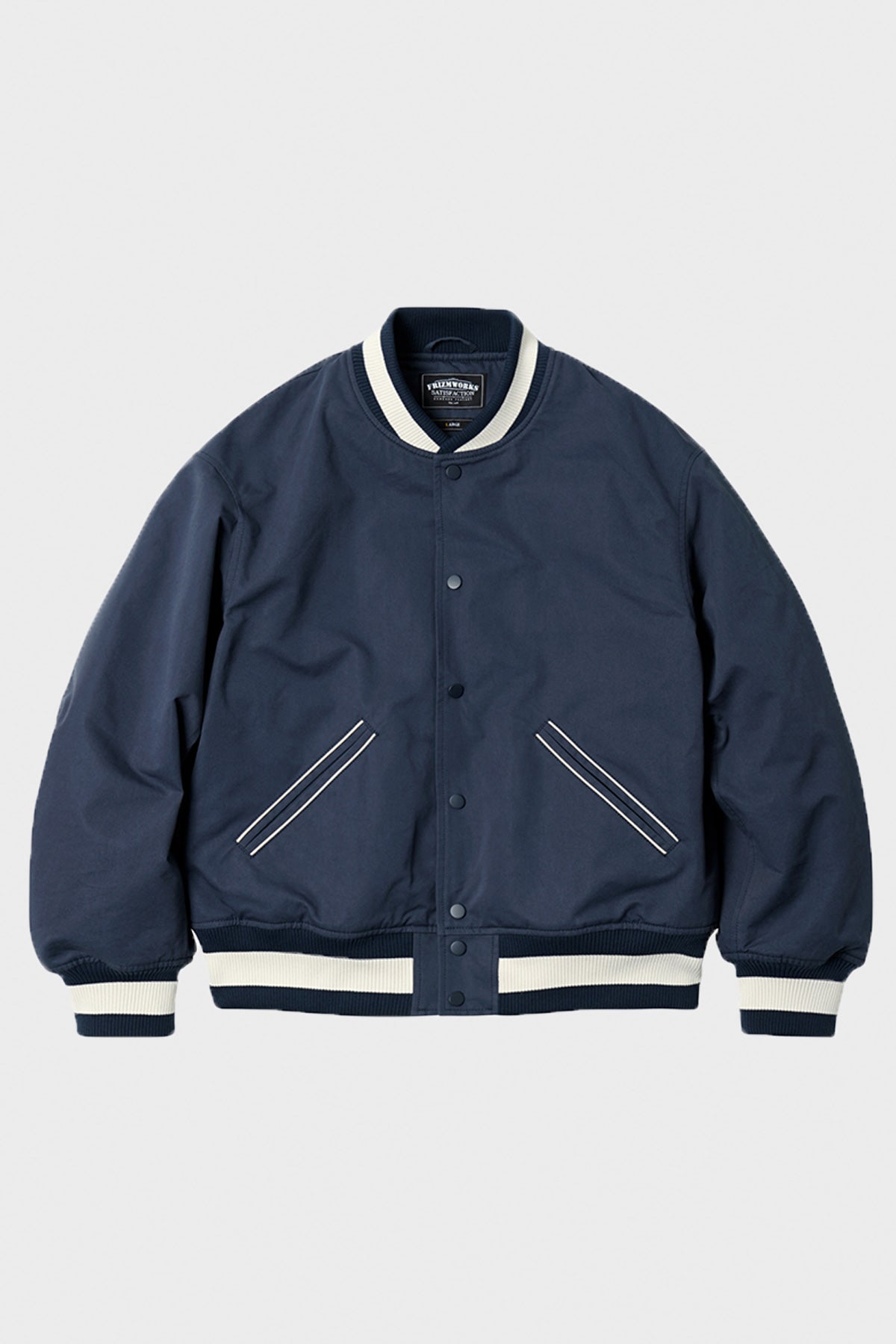 KAPITAL Faux Leather and Wool-Blend Varsity Jacket for Men
