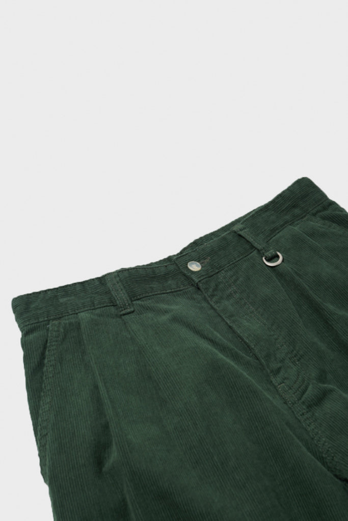 FrizmWORKS - Corduroy Loop Shorts - Hunter Green - Canoe Club