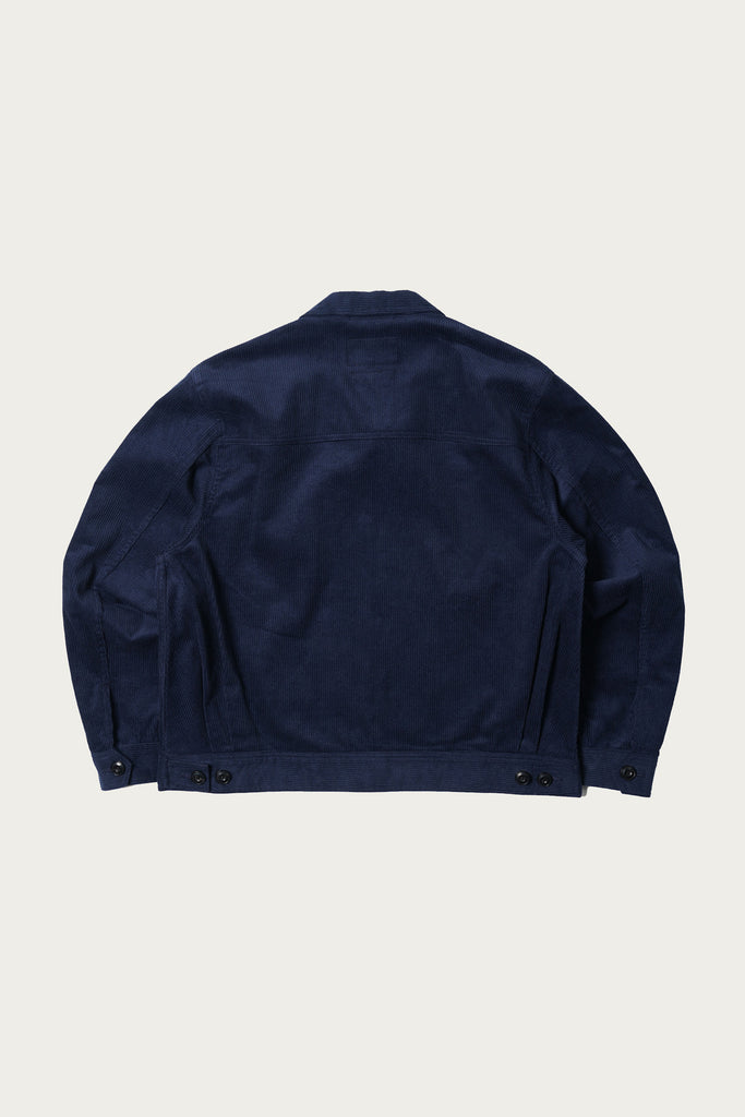 FrizmWORKS - Corduroy Trucker Jacket - Navy - Canoe Club