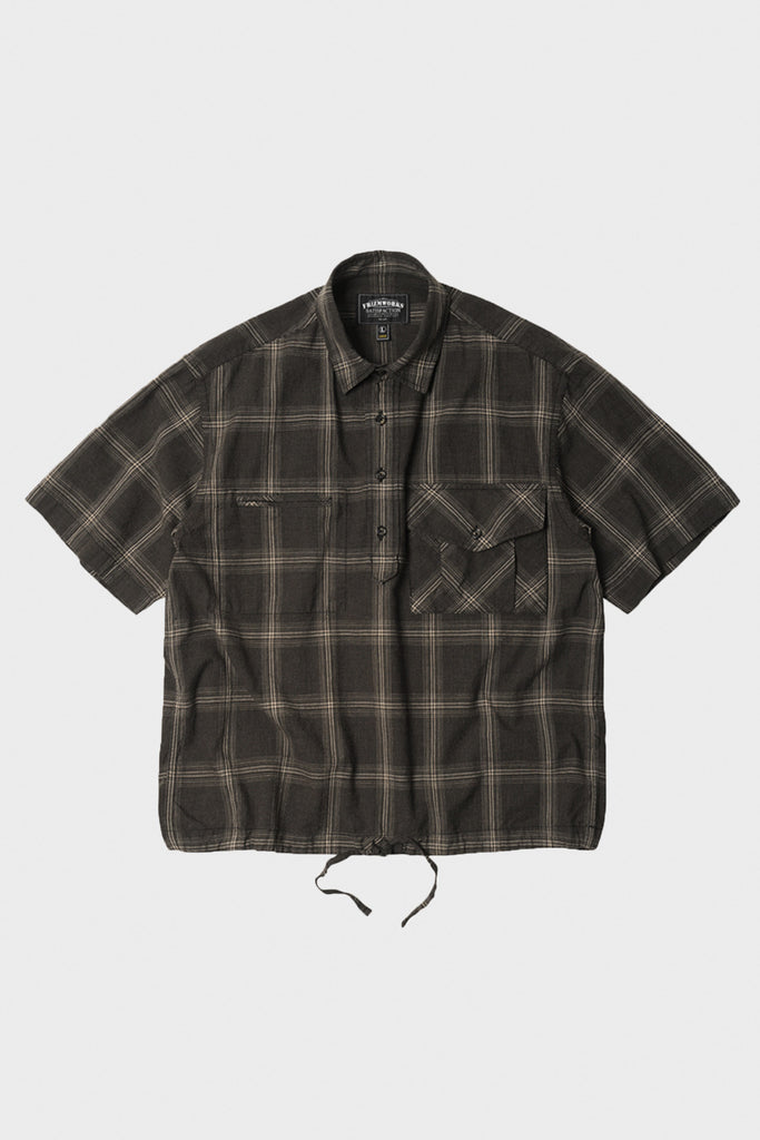 FrizmWORKS - Envelope Pullover Half Shirt - Charcoal - Canoe Club