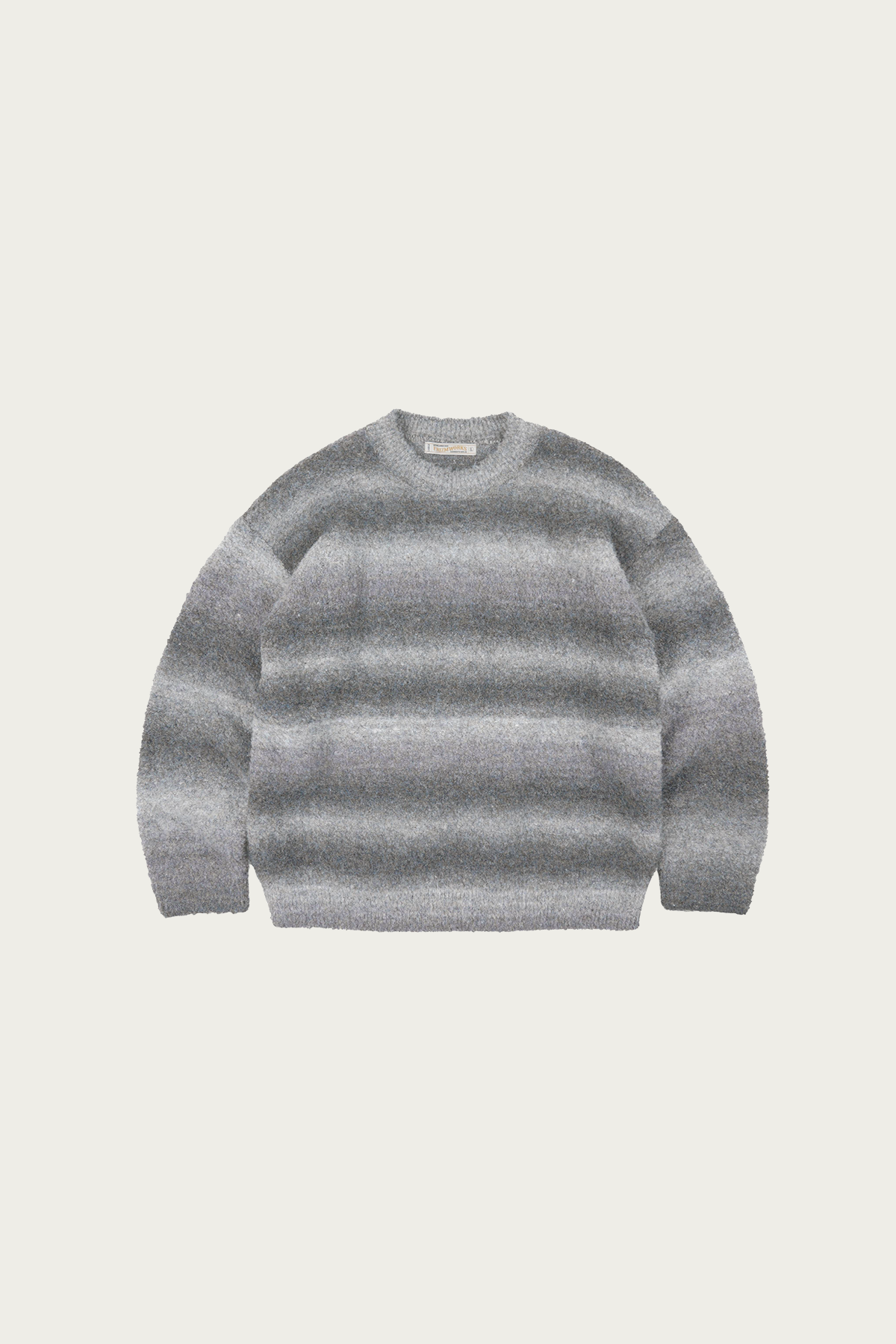 FrizmWORKS - Gradation Boucle Knit - Fog - Canoe Club