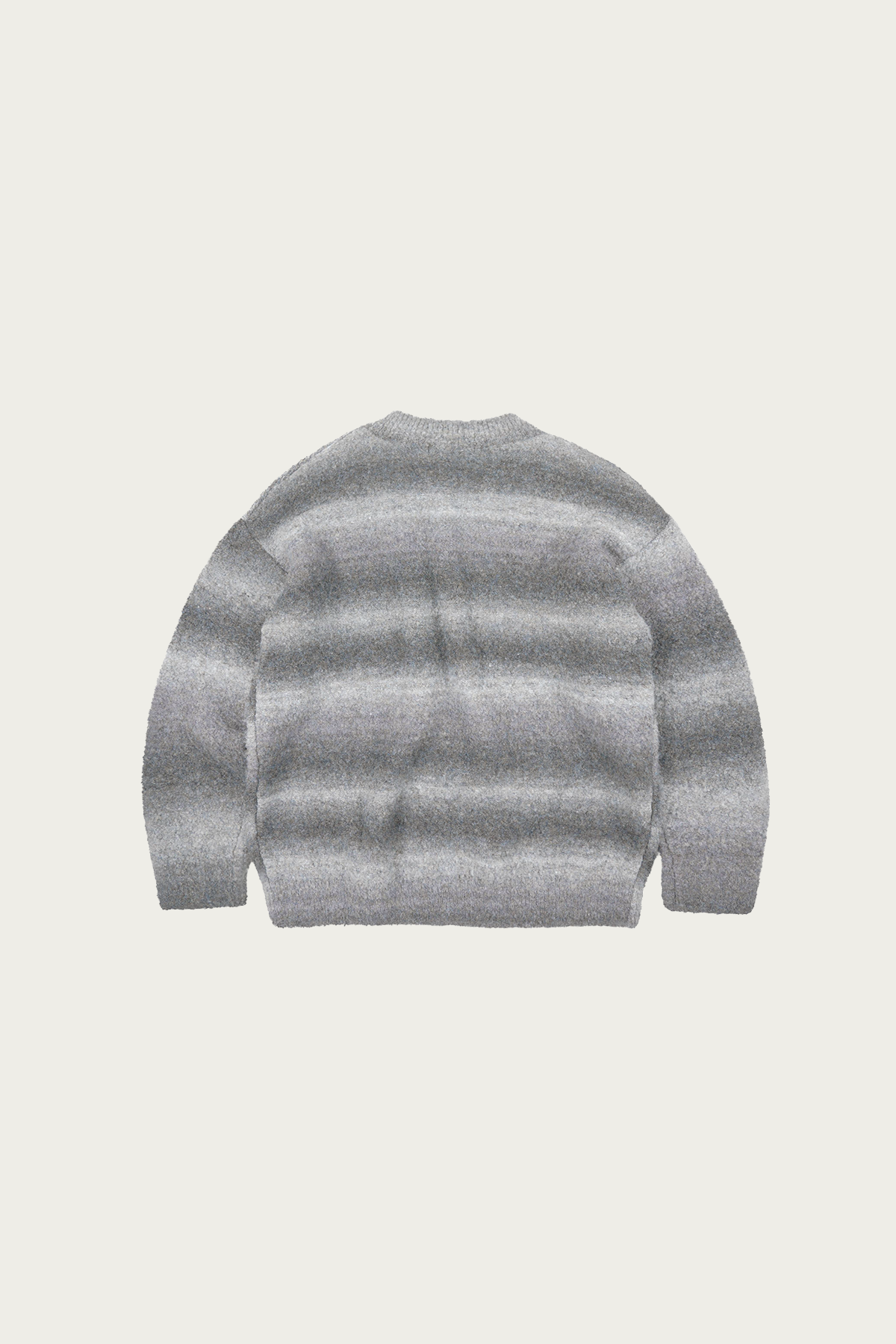 FrizmWORKS - Gradation Boucle Knit - Fog - Canoe Club