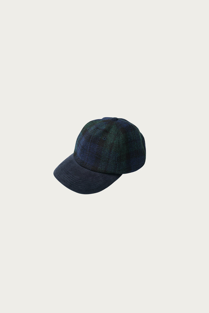 FrizmWORKS - Harris Tweed Ballcap - Blackwatch - Canoe Club