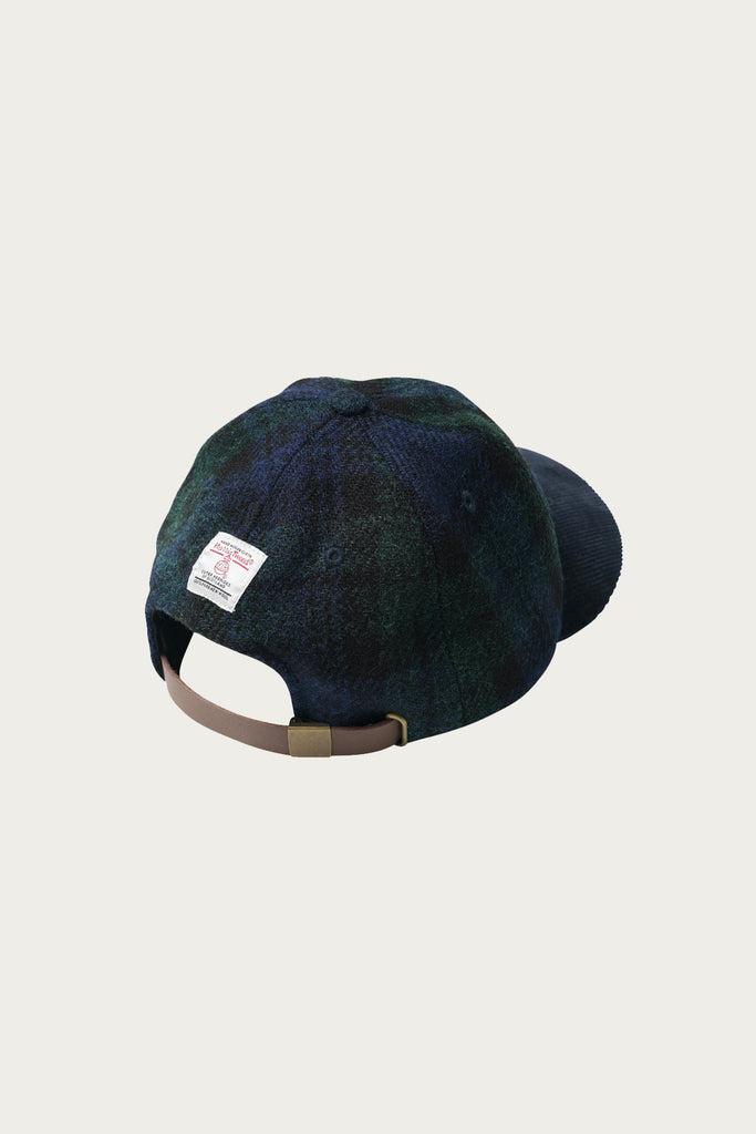 FrizmWORKS - Harris Tweed Ballcap - Blackwatch - Canoe Club