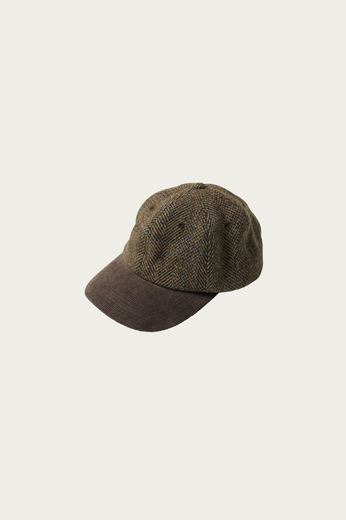 FrizmWORKS - Harris Tweed Ballcap - Brown - Canoe Club