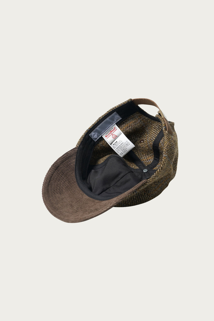 FrizmWORKS - Harris Tweed Ballcap - Brown - Canoe Club