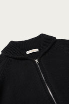 FrizmWORKS - Heavy Cowichan Zipup Cardigan - Black - Canoe Club