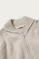 FrizmWORKS - Heavy Cowichan Zipup Cardigan - Oatmeal - Canoe Club