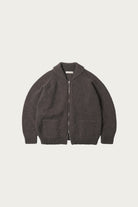 FrizmWORKS - Heavy Cowichan Zipup Cardigan - Sephia - Canoe Club