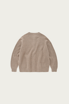 FrizmWORKS - Heavy Wool Round Cardigan - Oatmeal - Canoe Club