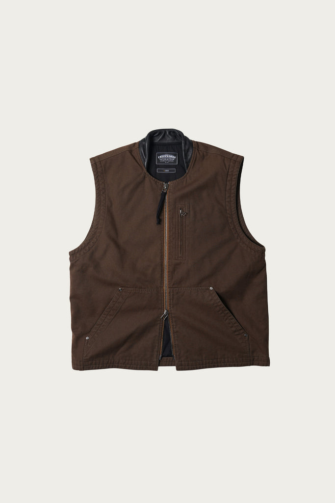 FrizmWORKS - Jungle Cloth Deck Vest - Brown - Canoe Club