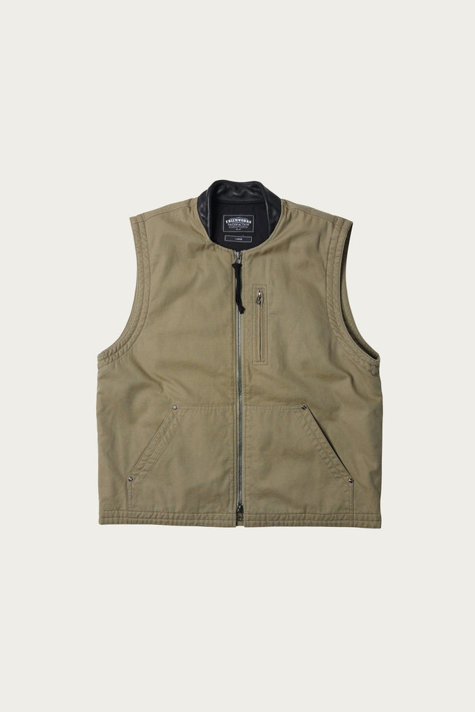 FrizmWORKS - Jungle Cloth Deck Vest - Khaki Beige - Canoe Club