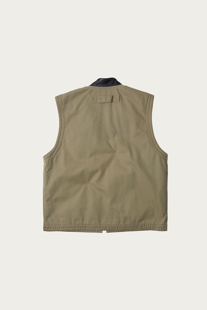 FrizmWORKS - Jungle Cloth Deck Vest - Khaki Beige - Canoe Club