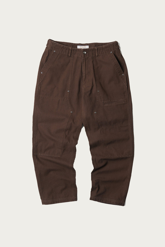 FrizmWORKS - Jungle Cloth Double Knee Pants - Brown - Canoe Club