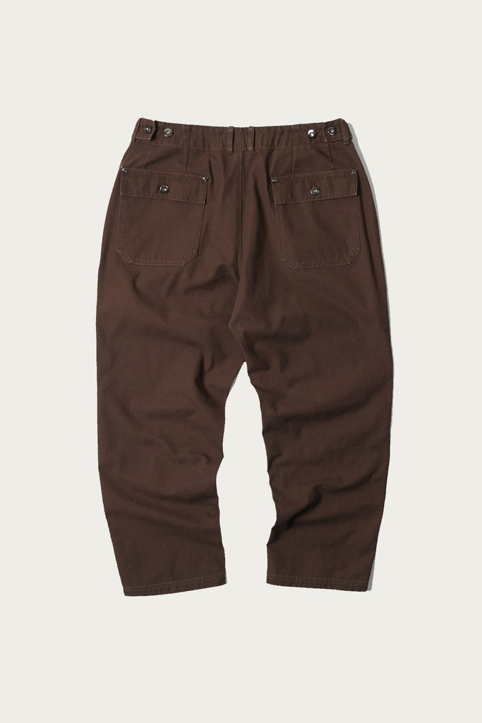 FrizmWORKS - Jungle Cloth Double Knee Pants - Brown - Canoe Club