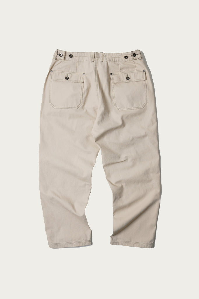 FrizmWORKS - Jungle Cloth Double Knee Pants - Cream - Canoe Club