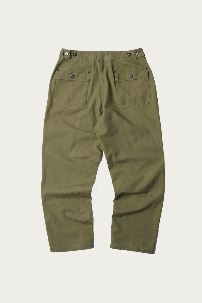 FrizmWORKS - Jungle Cloth Double Knee Pants - Khaki Beige - Canoe Club