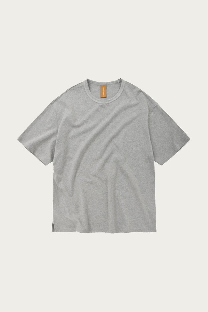 FrizmWORKS - OG Double Rib Oversized Tee - Melange Grey - Canoe Club