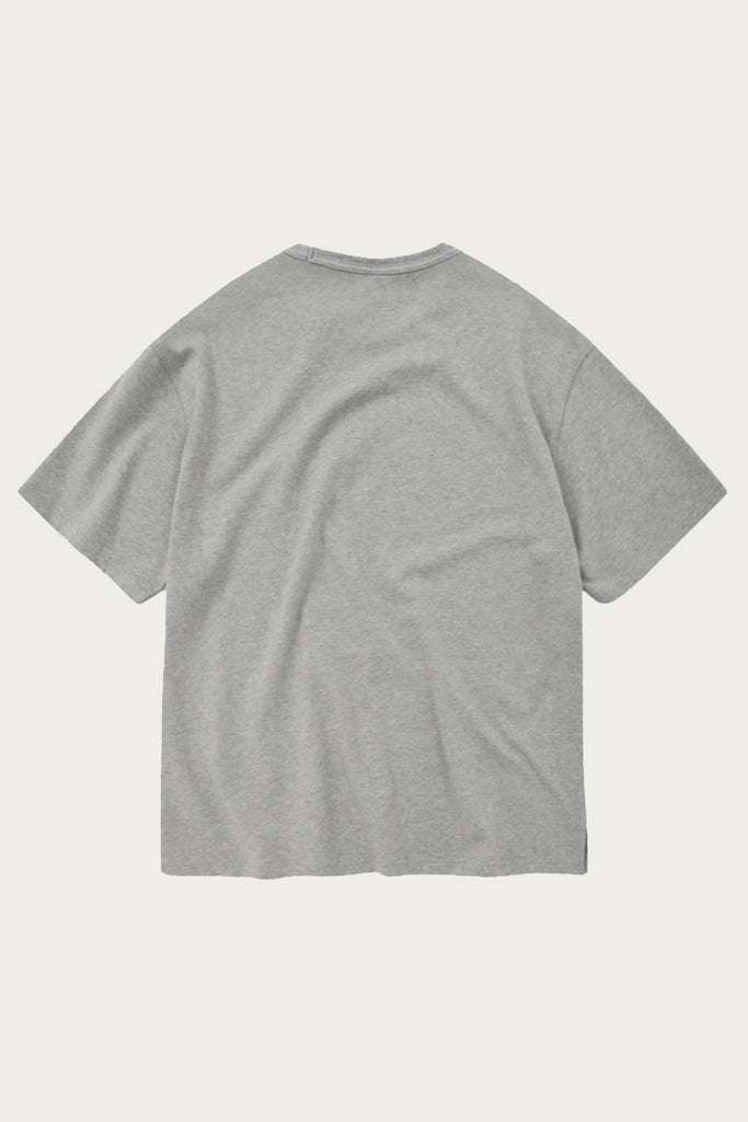 FrizmWORKS - OG Double Rib Oversized Tee - Melange Grey - Canoe Club