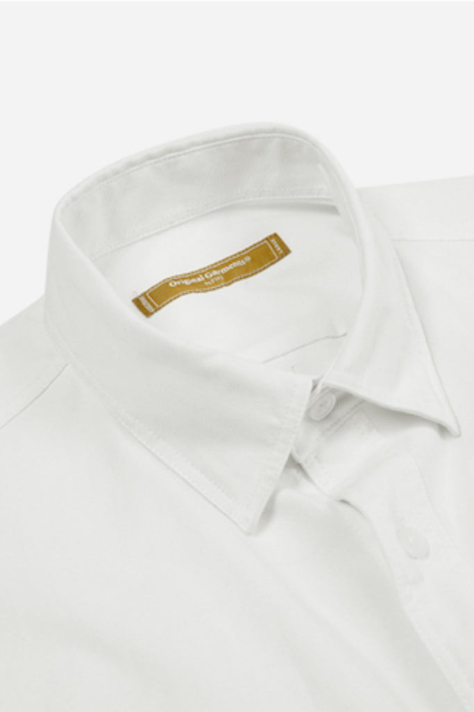 FrizmWORKS - OG Oversized Oxford Shirt - White - Canoe Club