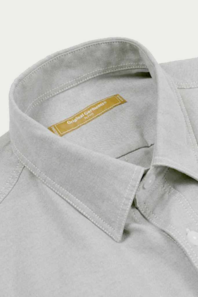 FrizmWORKS - OG Oversized Oxford Shirt - Gray - Canoe Club