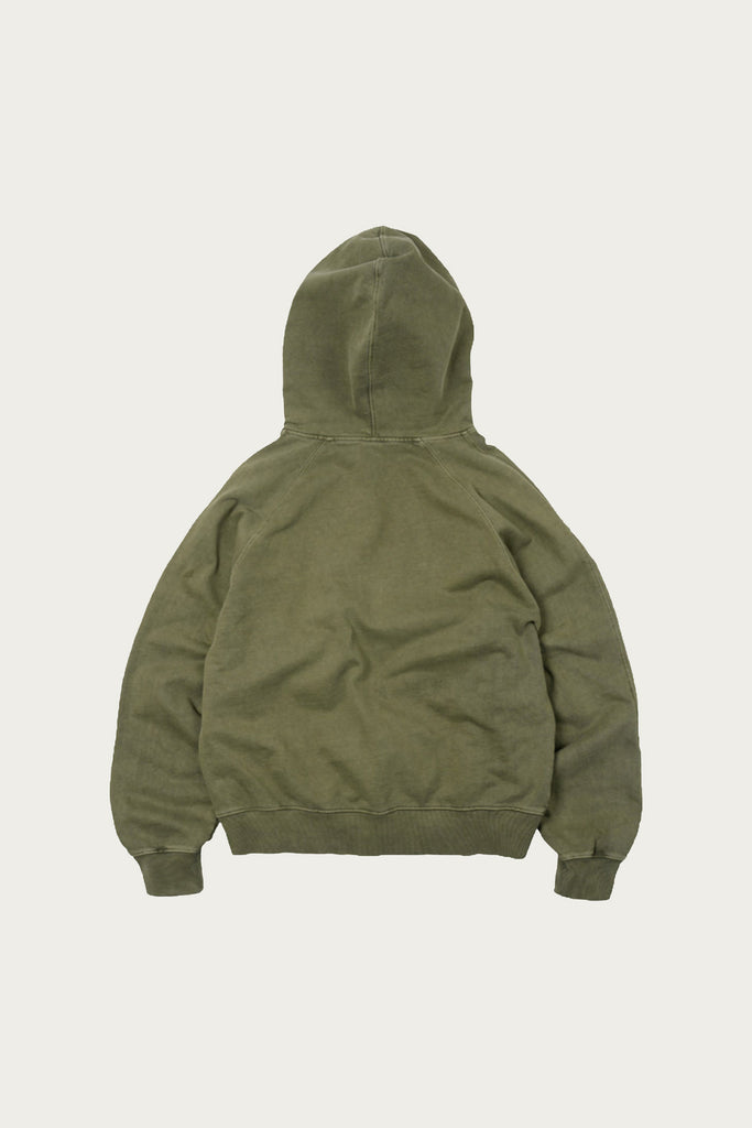 FrizmWORKS - OG Pigment Dye Hoodie - Green - Canoe Club